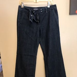 Ann Taylor Wide Leg Jeans Size 8